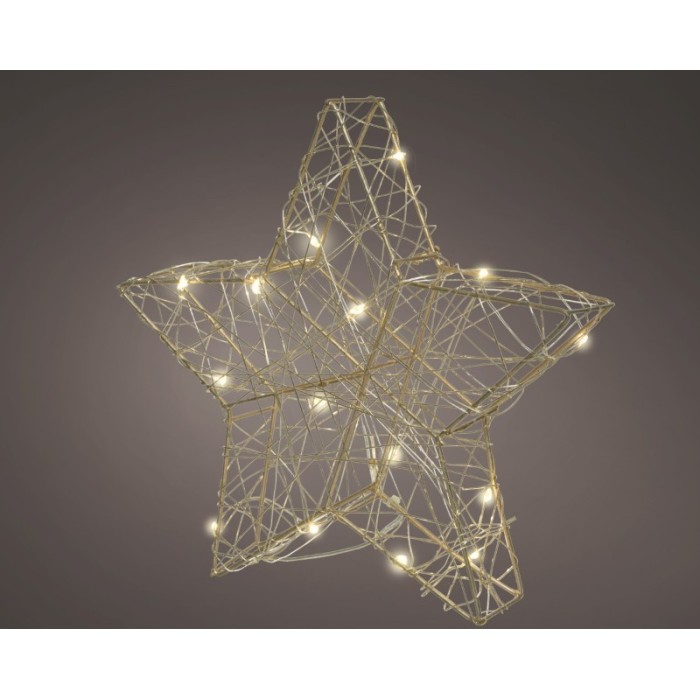 STELA FILO ORO 30 LED D.30 L.5